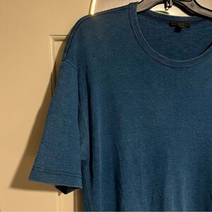 COS blue short sleeve tshirt dress